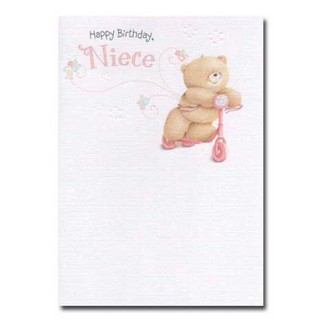 Niece Birthday Forever Friends Card